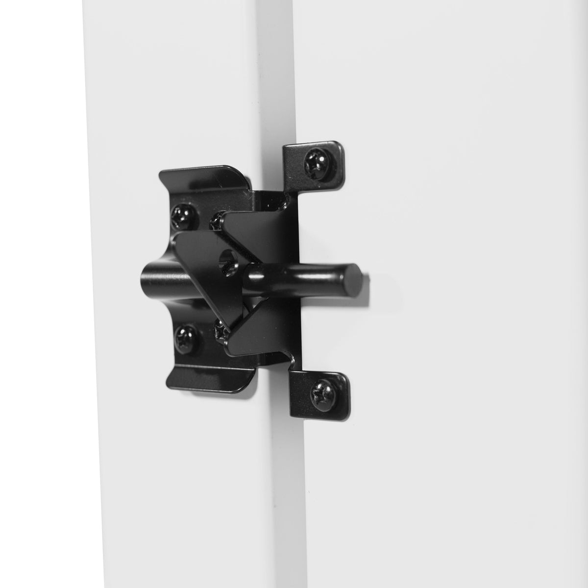 White Vinyl Picket Fence Gate Z27996