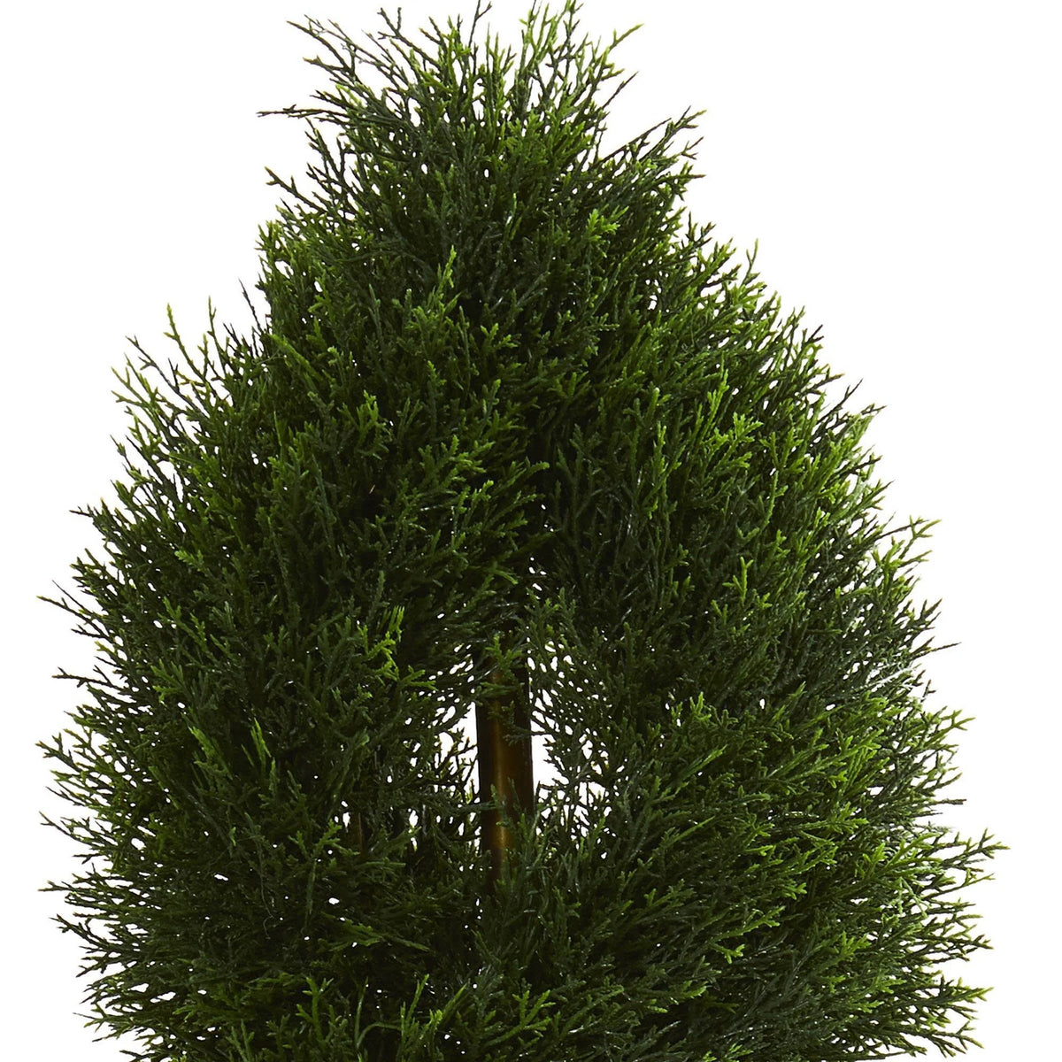 Black Wash Artificial Topiary Tree in Planter B538467