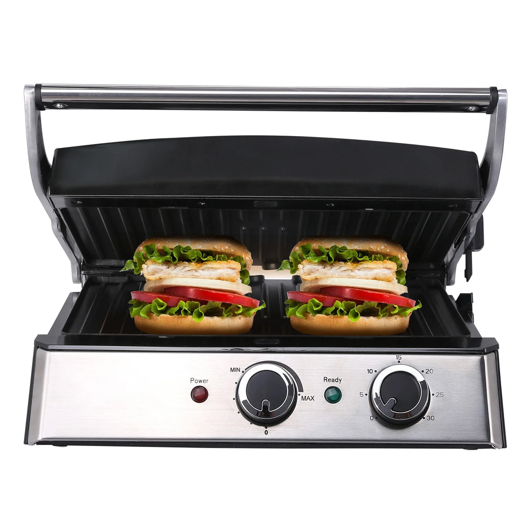 14.5" Commercial Electric Countertop Griddle Grill Z636