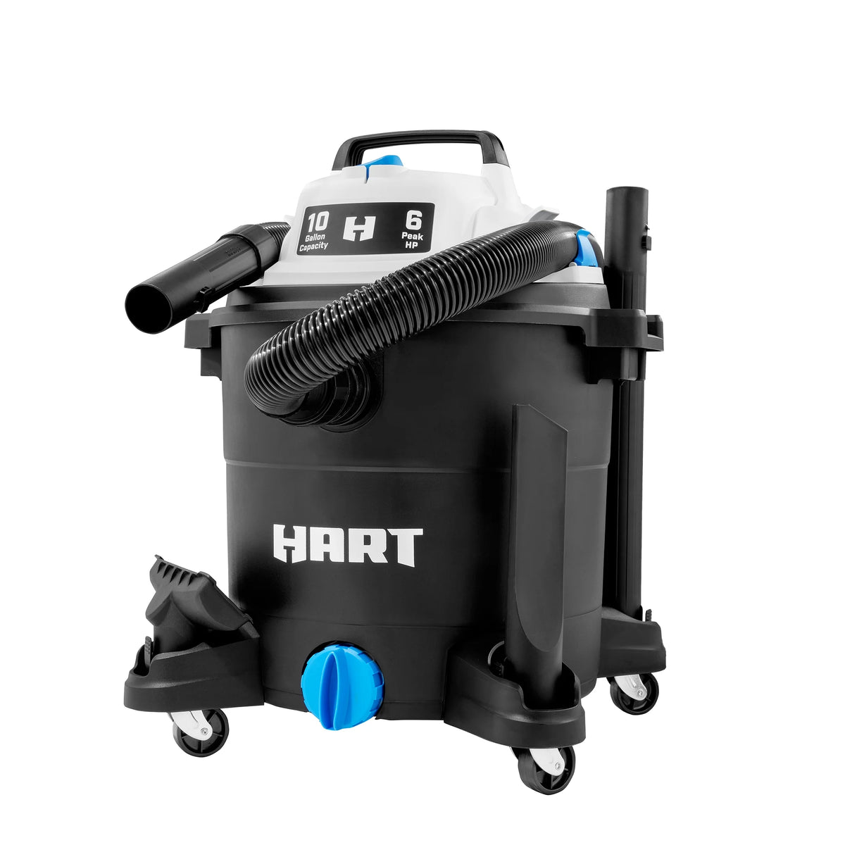 10 Gallon 6 Peak HP Poly Wet/Dry Vacuum S708