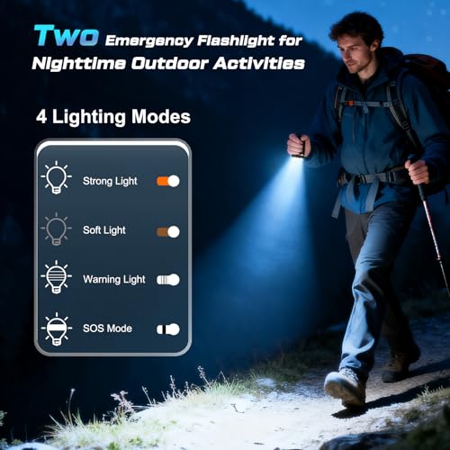 3-in-1 Rechargeable Hand Warmers 10000mAh Portable Pocket Heater U147