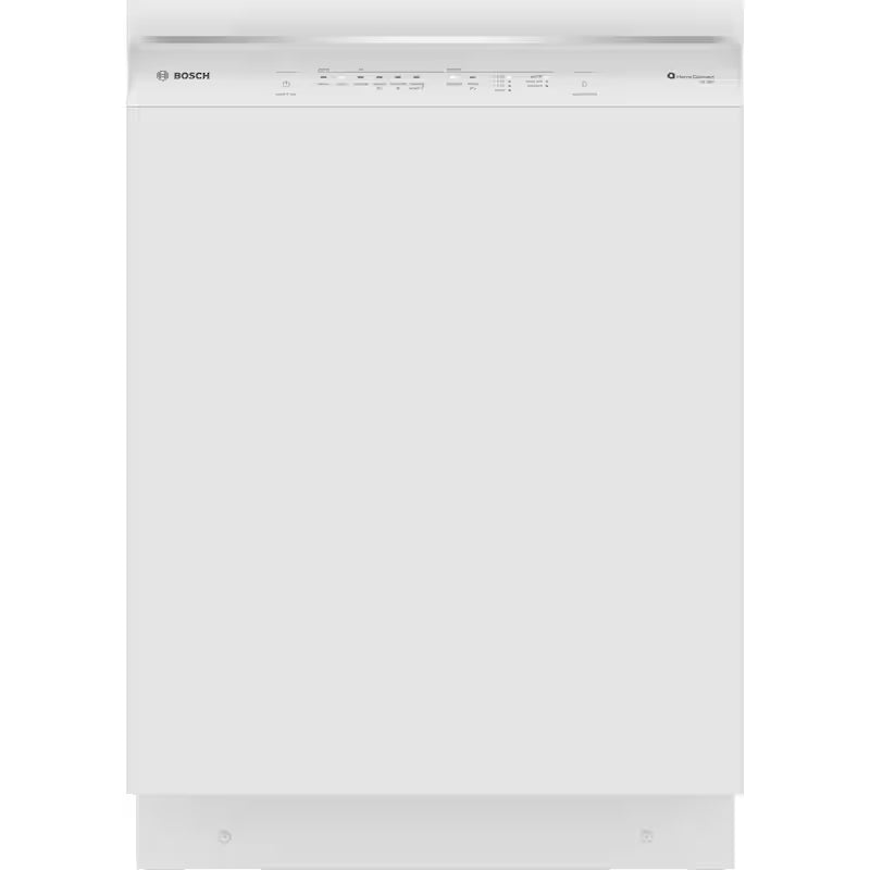 White 24 in. Dishwasher with Stainless Steel Tub and 3rd Rack J4443
