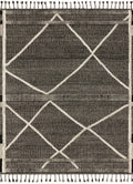 Beige Charcoal 8'6 x 11'6 Rug N862693