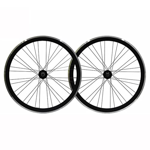 700c 40mm Rims Single Speed Fixed Gear Wheelset V Brake 13 Teeth 32/36H Hub Set A109