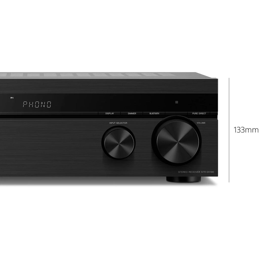 Stereo Receiver with Phono Input and Bluetooth Connectivity N968
