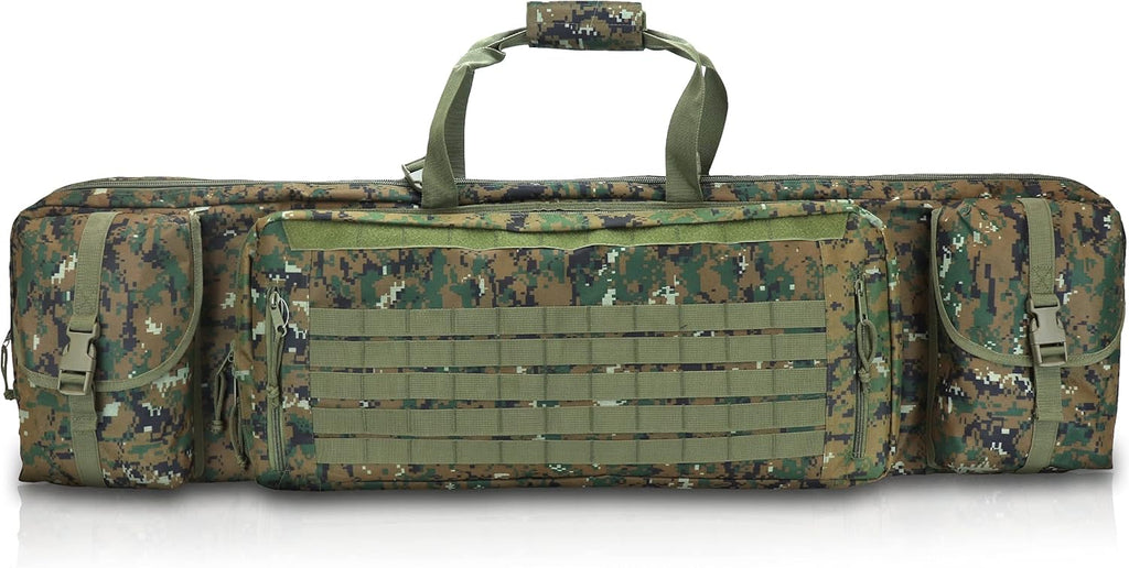 Tactical Double Rifle Case with Pistol Storage P1444