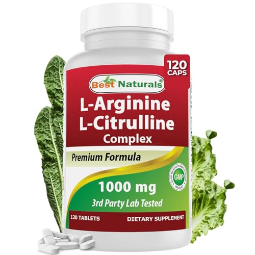 L-Arginine L-Citruline Complex Tablets, 250 Count K9532