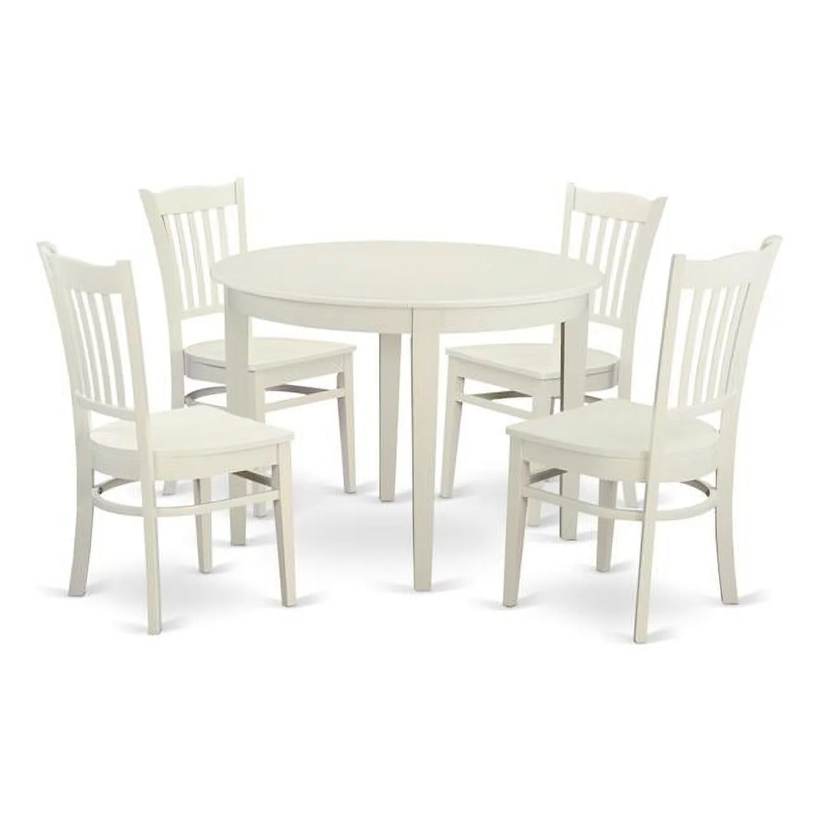 Linen White 5 Piece Dinette Set Z762