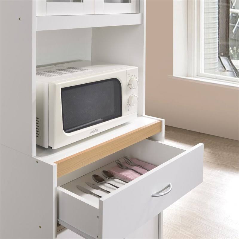 White Kitchen Cabinet J206