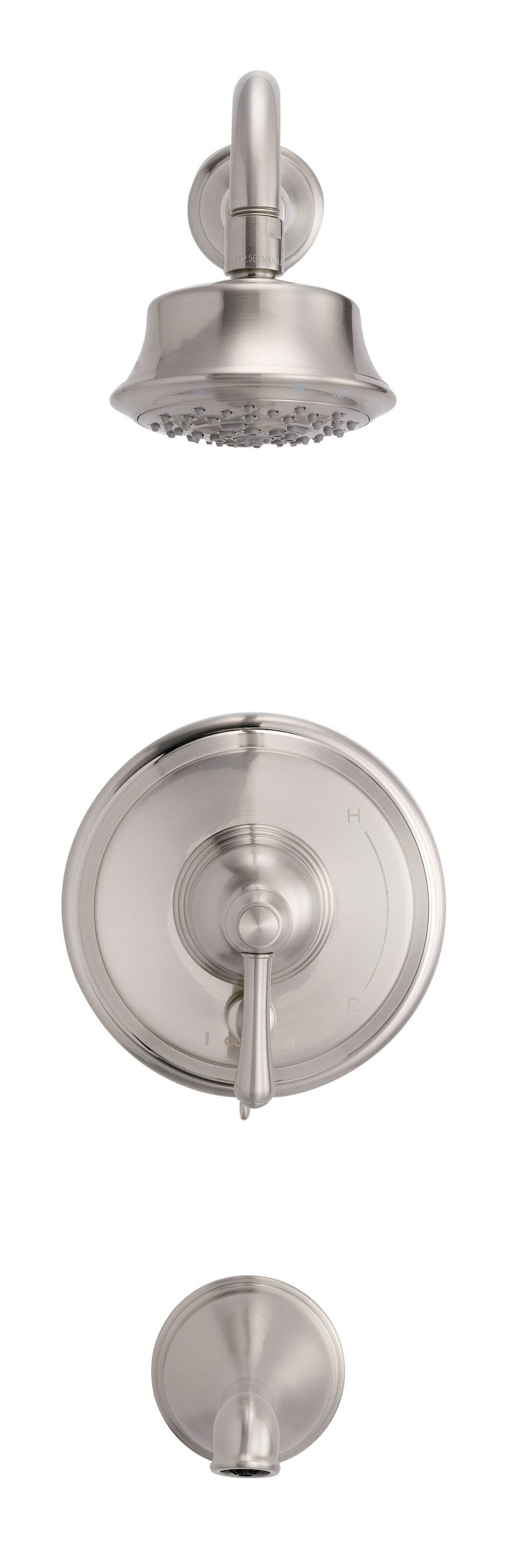 Brushed Nickel Tub Shower Trim Kit V132