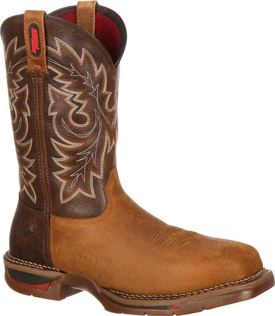 Brown Carbon Fiber Toe Western Boots S7933