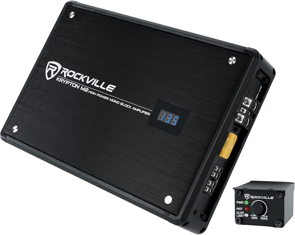 6000w Peak Mono Car Amplifier with Remote I5654