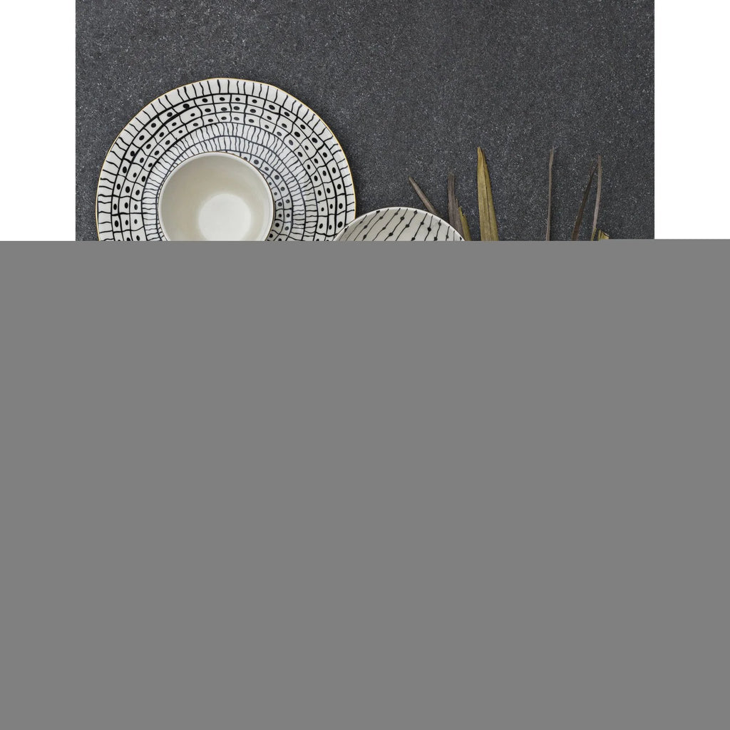 White & Black Bowls (Set of 4) Y1644
