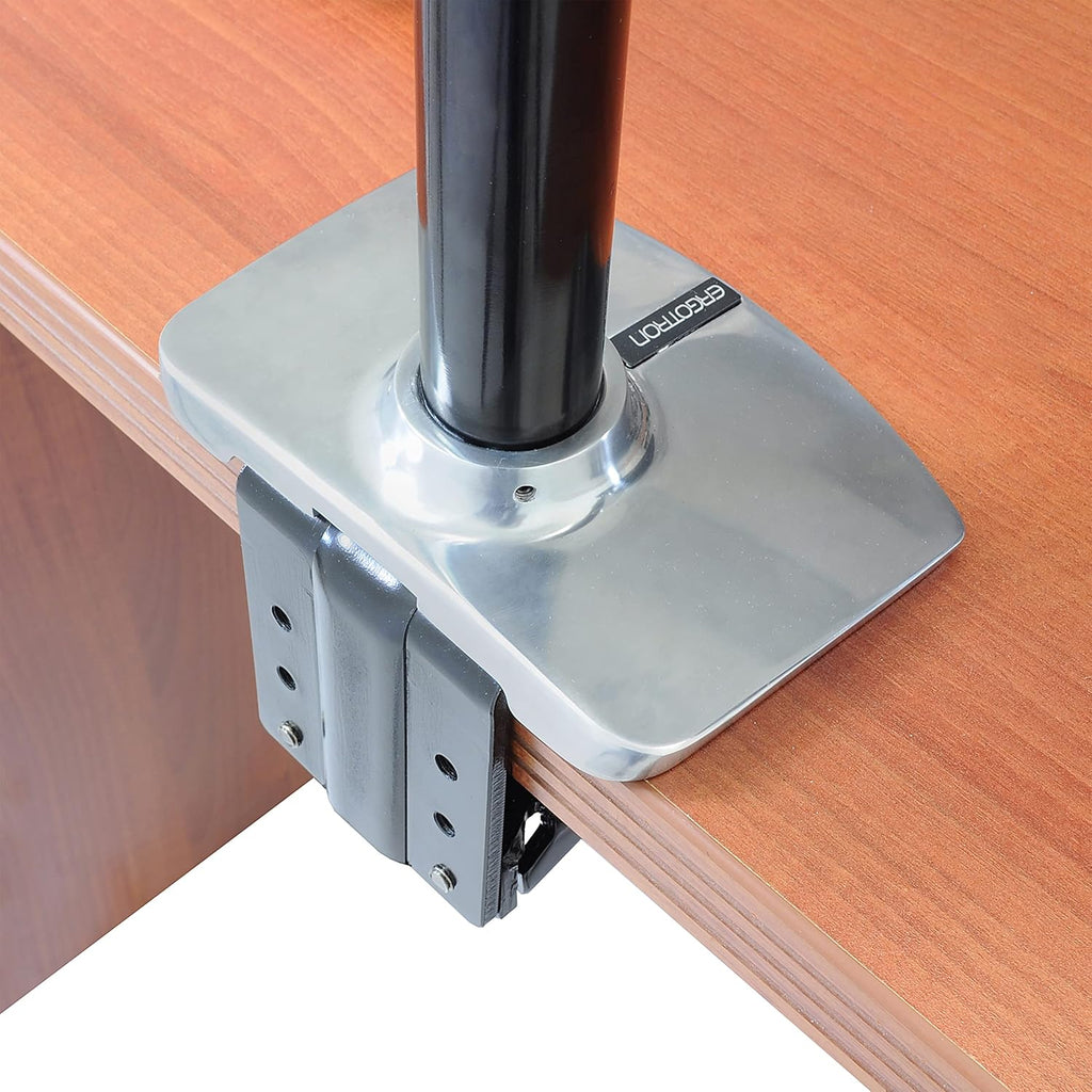 Polished Aluminum Single Monitor Arm I27978