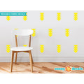 Yellow Wall Decal P3735