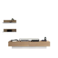 Teak & White TV Stand I412