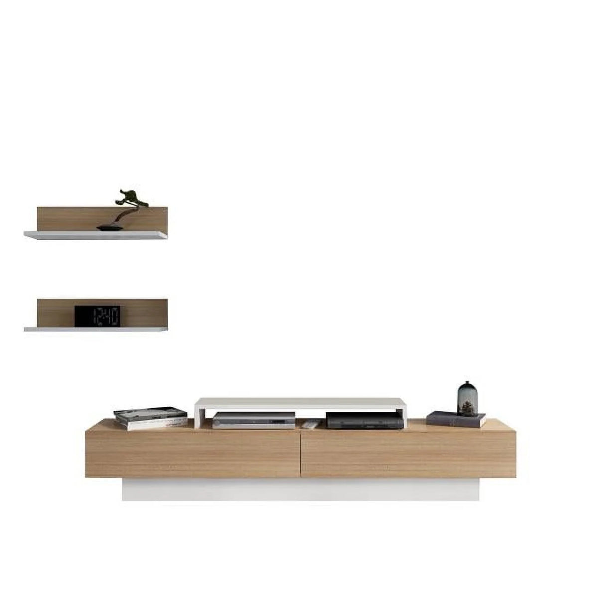 Teak & White TV Stand I412