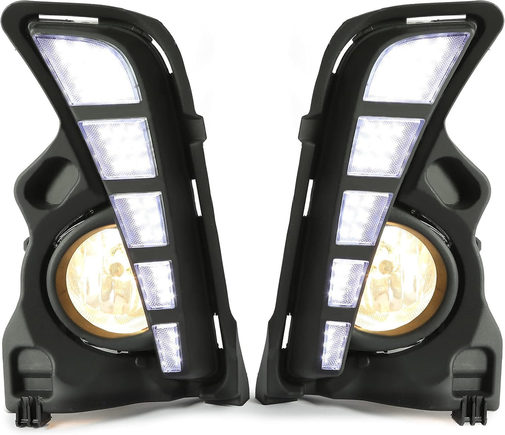 LED Daytime Running Light Fog Lights with Harness Kit U77411