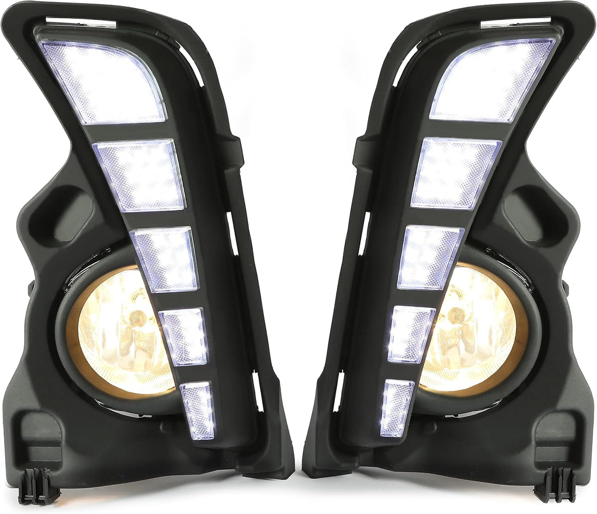 LED Daytime Running Light Fog Lights with Harness Kit U77411
