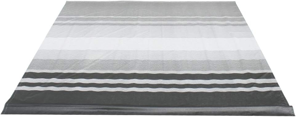 12x8 Feet Polyester RV Awning Fabric Replacement Blue/White Stripes S5694