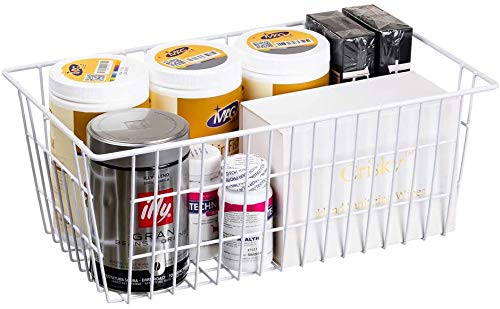 17.5" 2Packs Wire Metal Freezer Organizer Bins O167