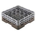 16 Compartment Full Size Glass Rack with 2 Extenders T427933