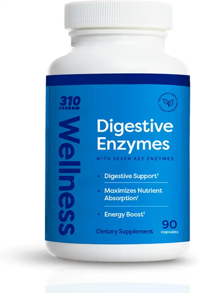 Gluten-Free Digestive Enzymes Supplement 90 Capsules T6875