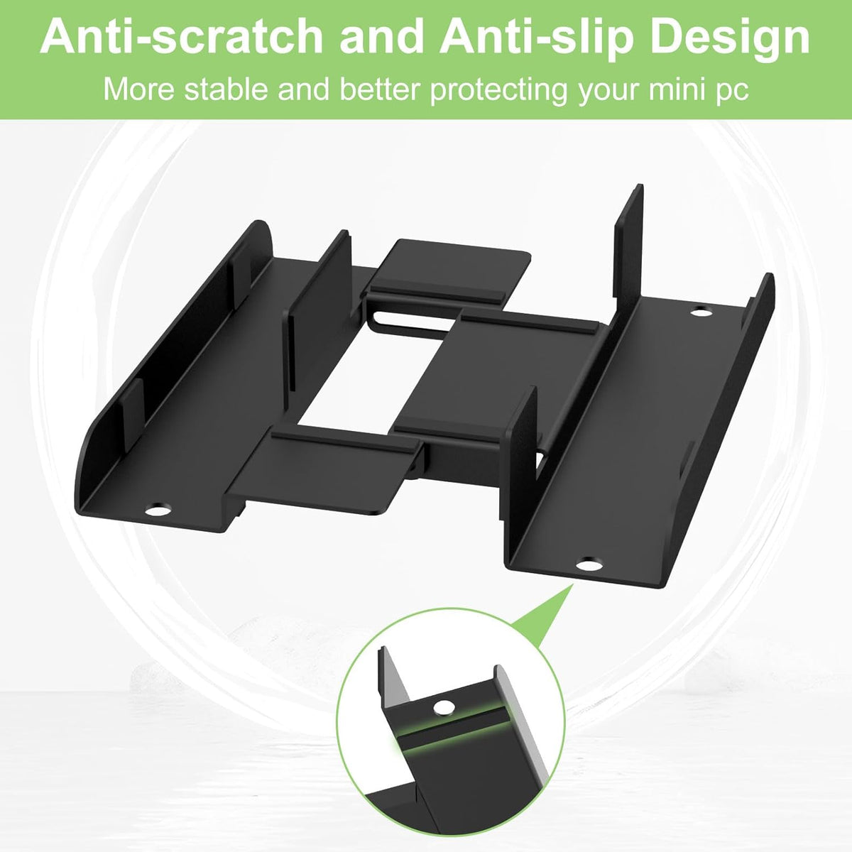 Adjustable Vertical Desk Stand for Mini PC N587159