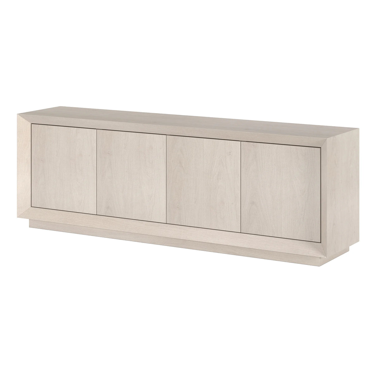 White Rectangular TV Stand S5130