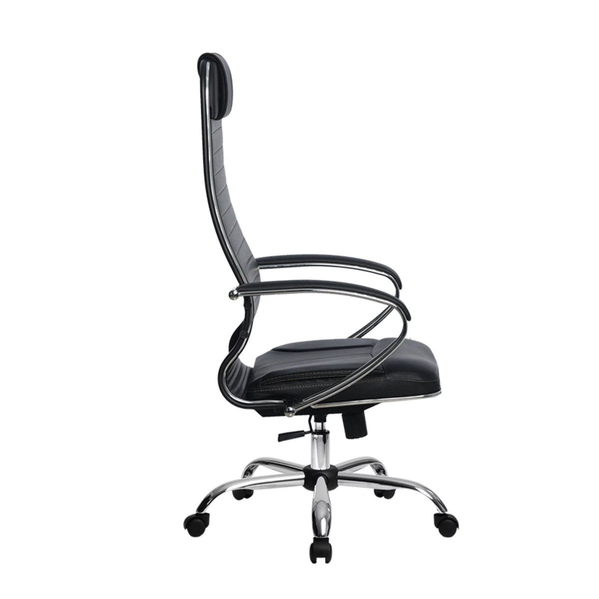 Black High Back Executive Office Chair with Adjustable Headrest and Armrests K12062