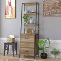 Storage Cabinet with Fabric Drawers A6034