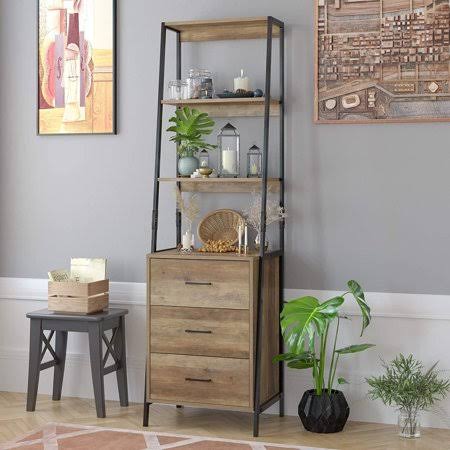 Storage Cabinet with Fabric Drawers A6034
