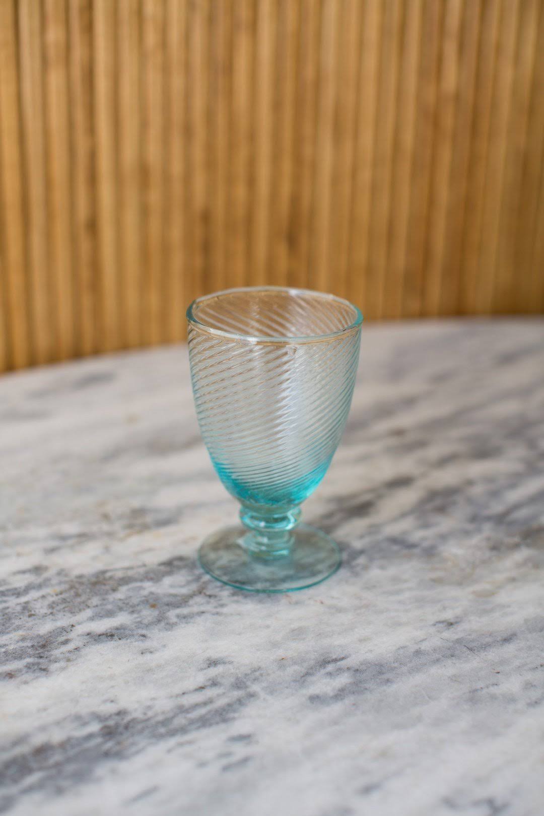 Set of 6 Recycled Water Glass R397