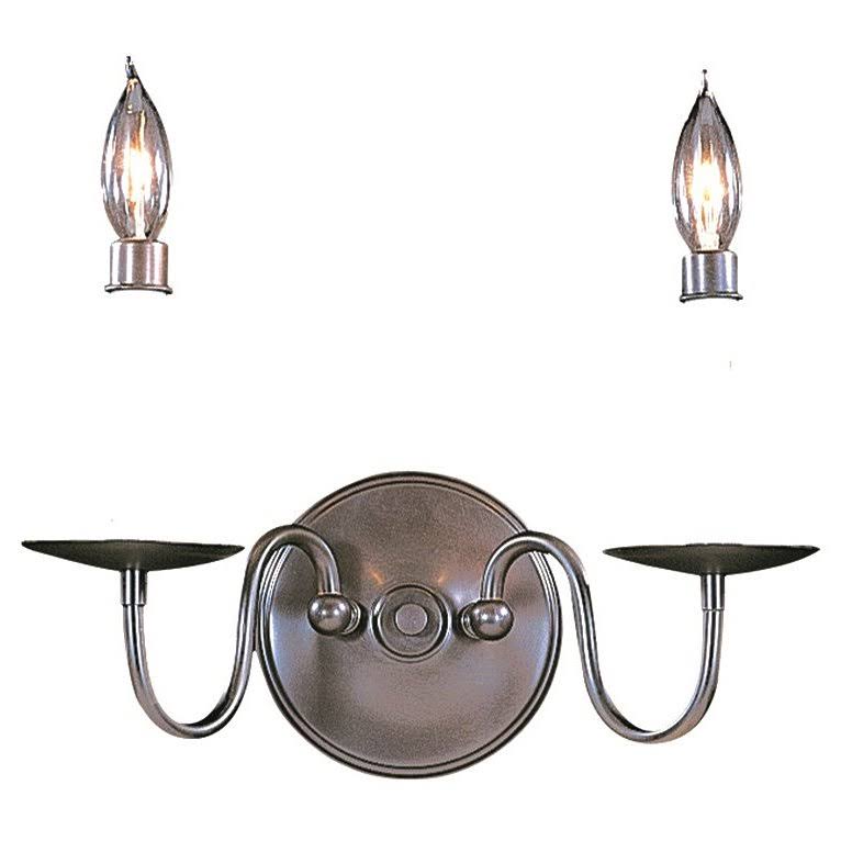 2-Light Sconce Satin Pewter G916804
