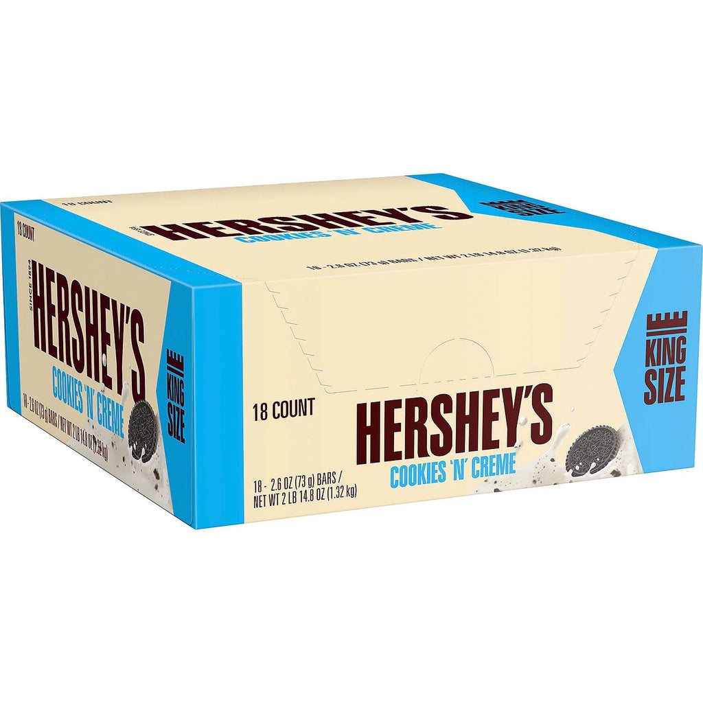 King Size 2.6 Oz. 18 Count Candy Bars I77861
