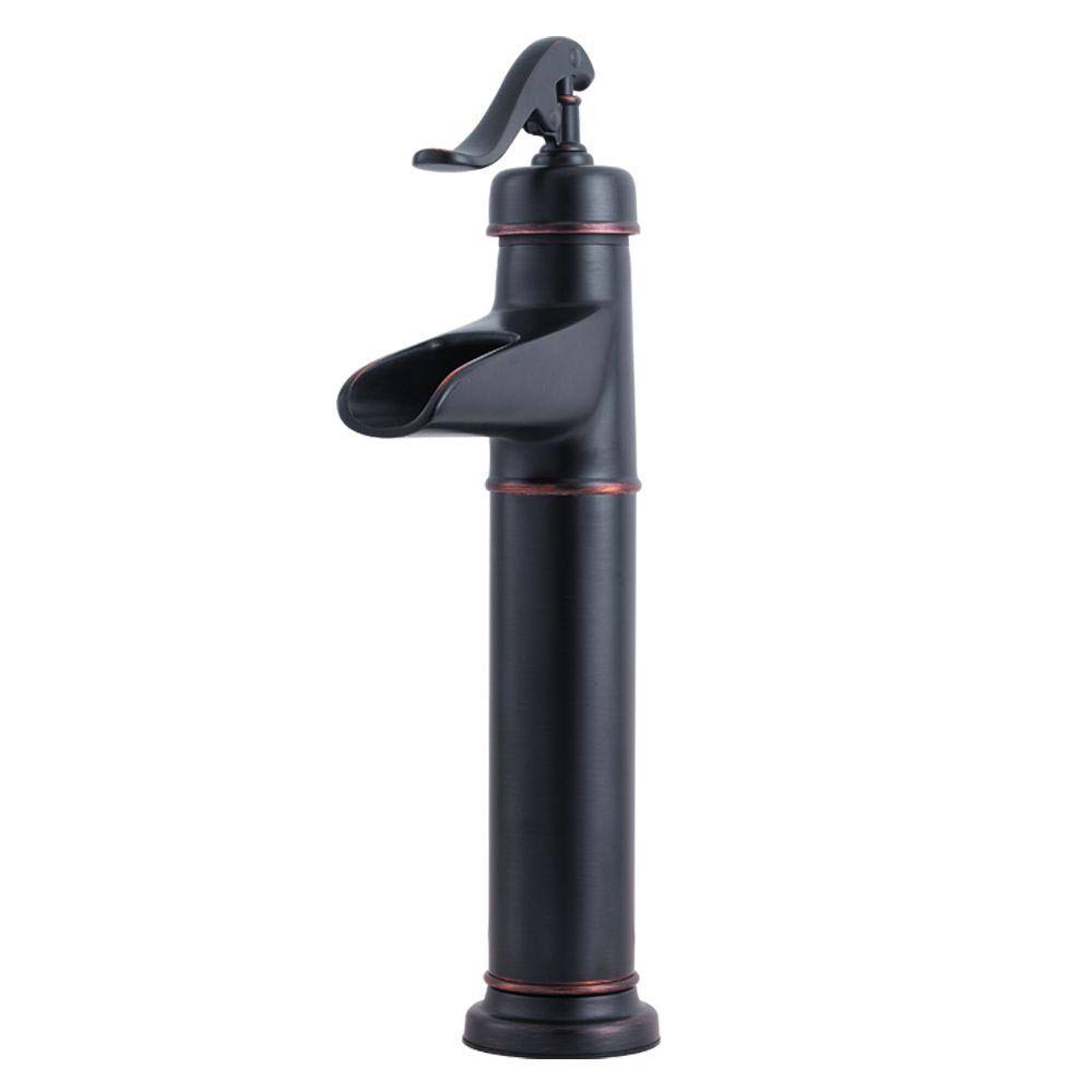 Tuscan Bronze Single Handle Vessel Faucet M6100