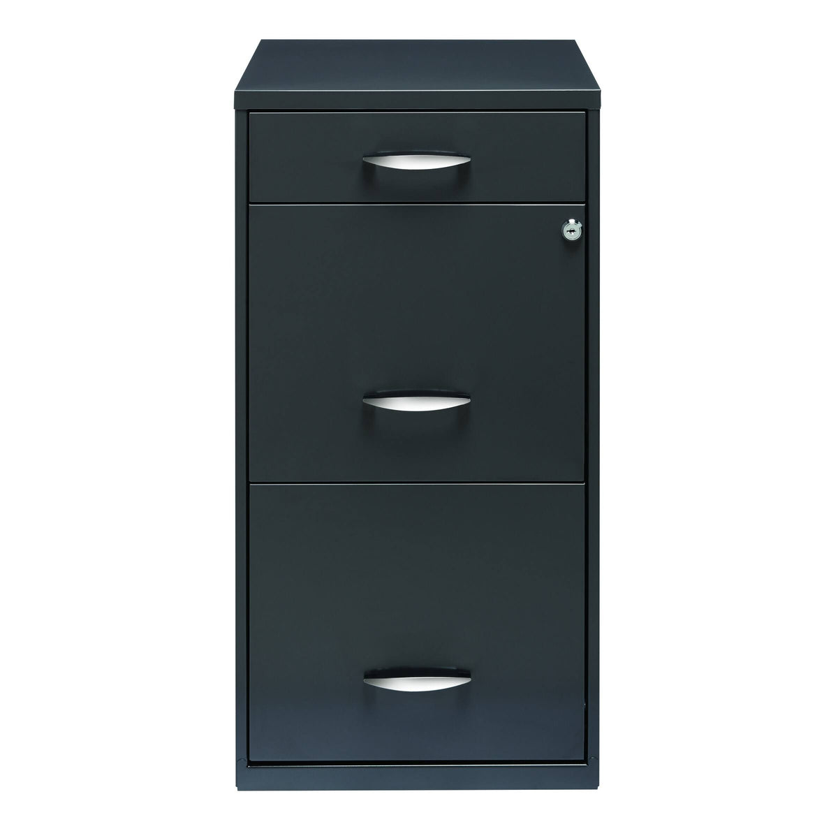 3-Drawer Charcoal File Cabinet R25793