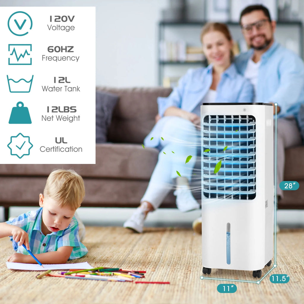Portable Evaporative Air Cooler with Remote Control O110