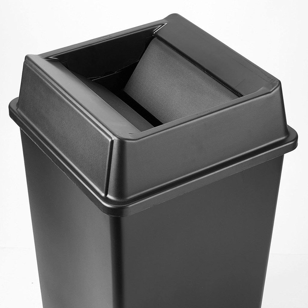 50 Gallon Black Hands-Free Trash Can G737