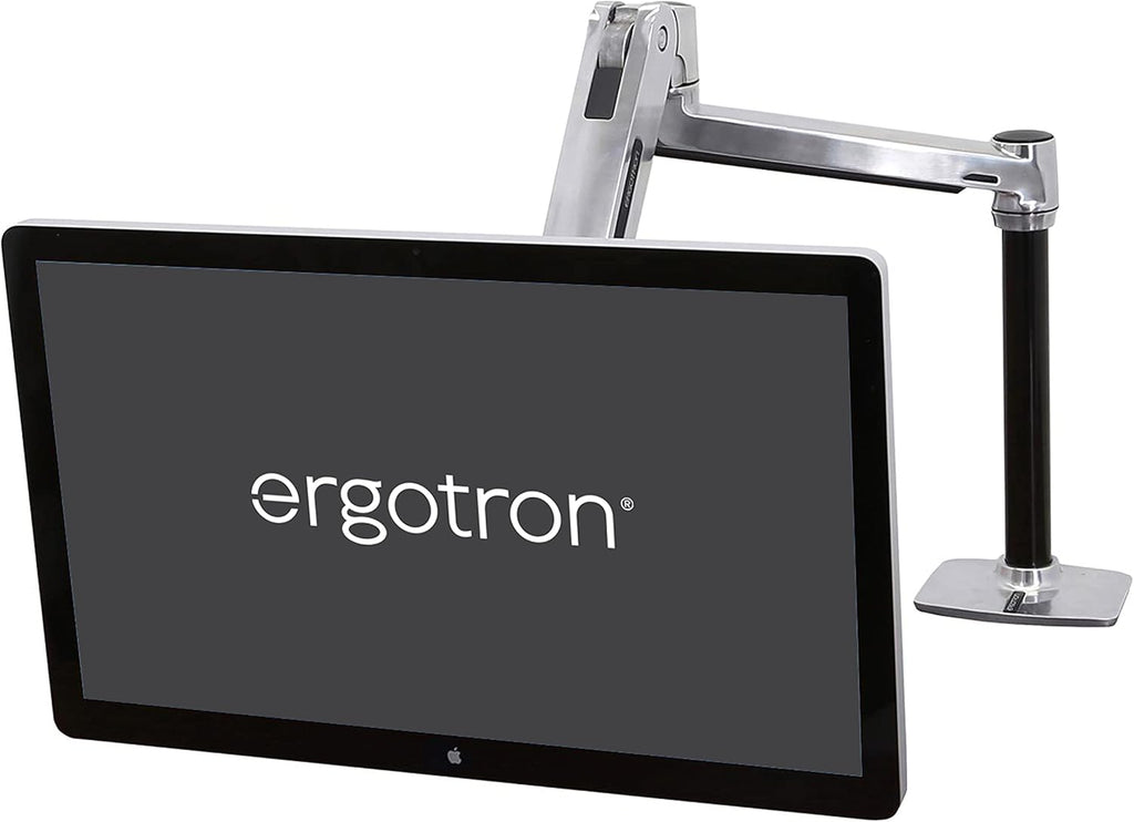 Polished Aluminum Single Monitor Arm I27978