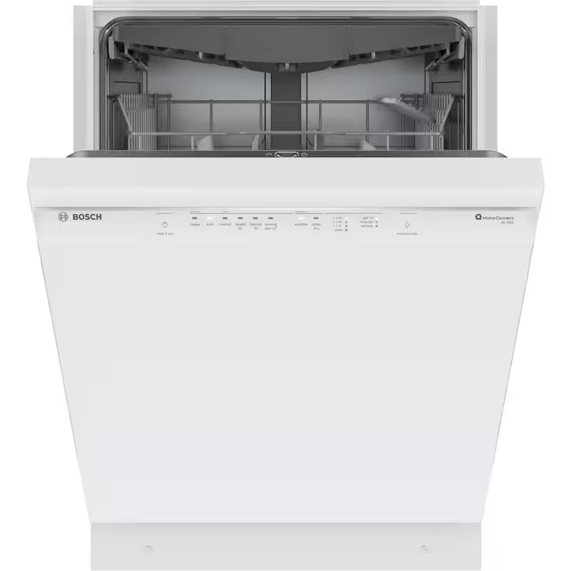 White 24 in. Dishwasher with Stainless Steel Tub and 3rd Rack J4443