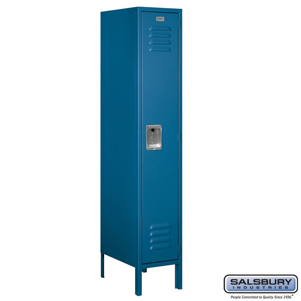 1 Wide Blue School Locker K57208