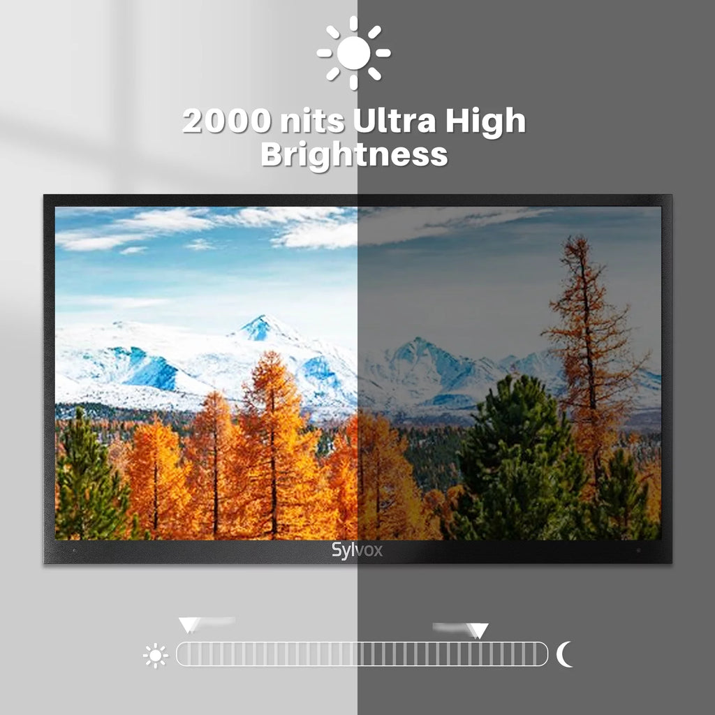 55 inch 2000 Nits 4K UHD IP55 Waterproof Outdoor TV Y535060