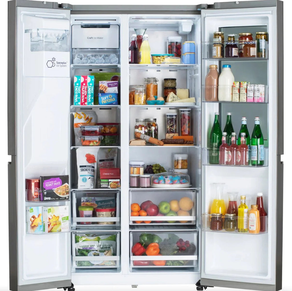 27 Cu. ft. Side by Side Stainless Steel Refrigerator E8934