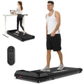 Black Portable Under Desk Treadmill Walking Pad M8893