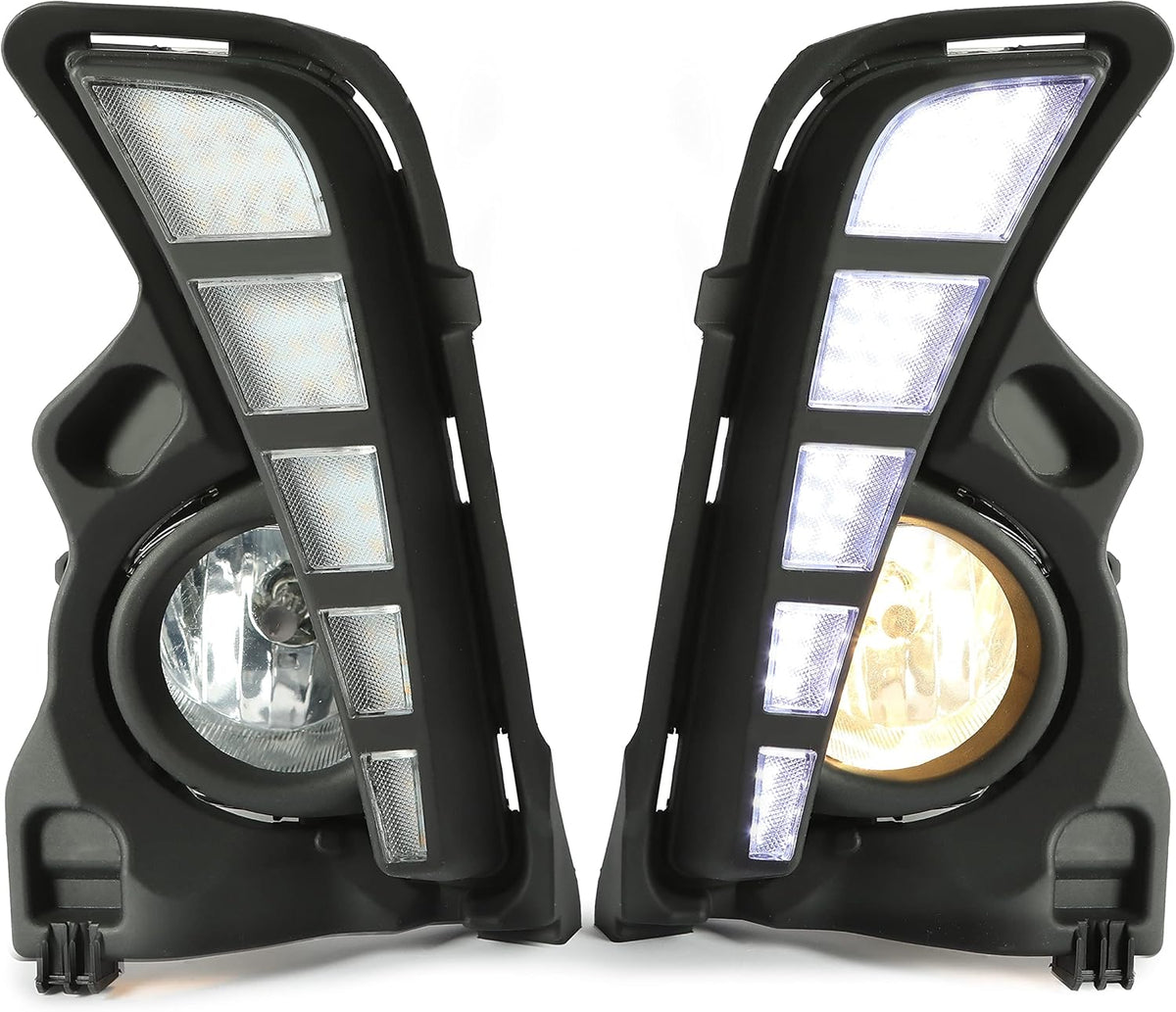 LED Daytime Running Light Fog Lights with Harness Kit U77411