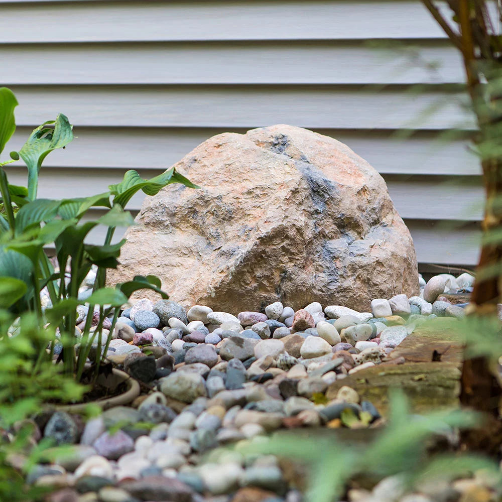 Small Tan Artificial Rock O698203