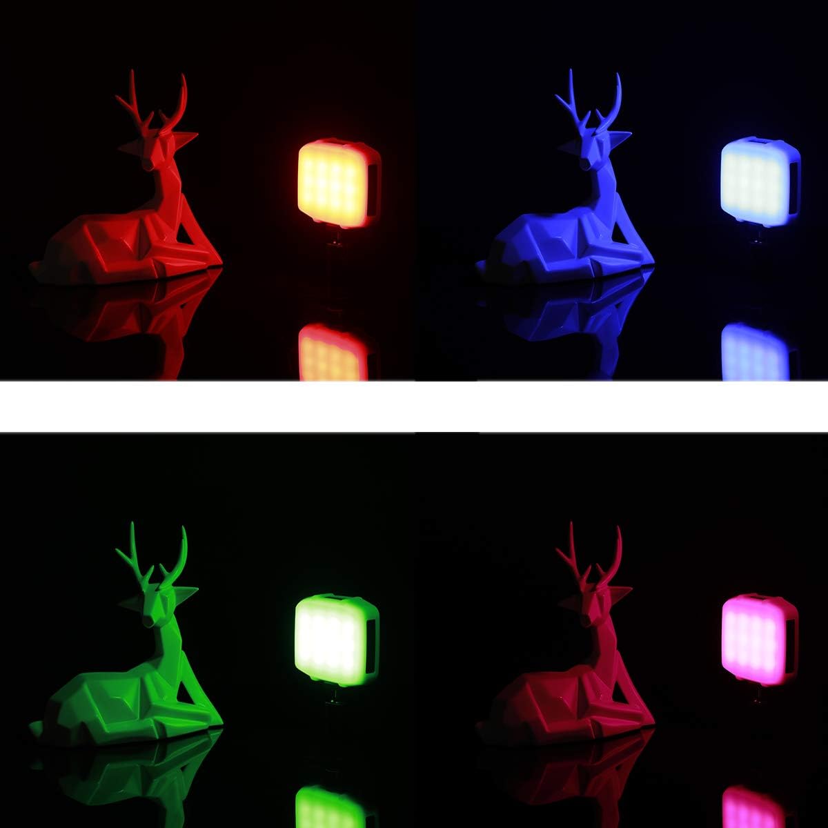 5W RGB Pocket On Camera Light 2500-9000K X343