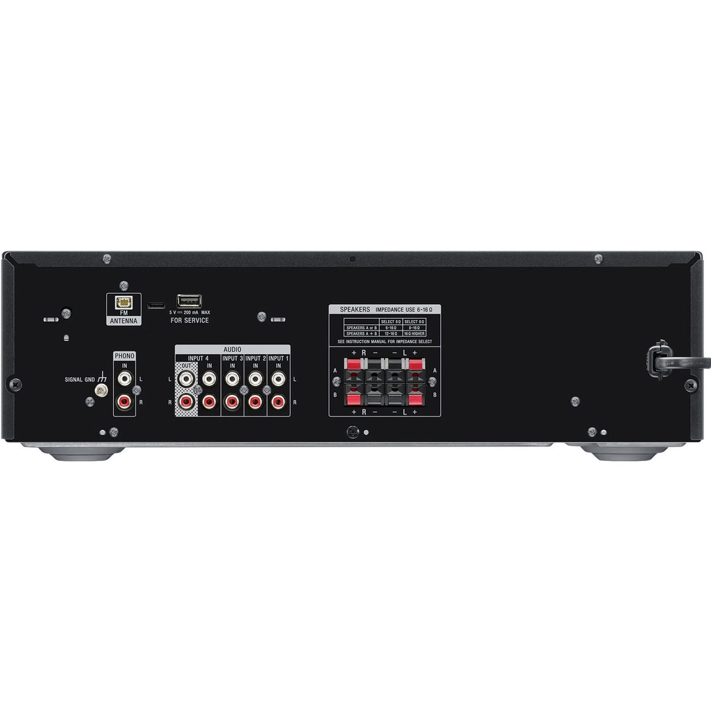 Stereo Receiver with Phono Input and Bluetooth Connectivity N968