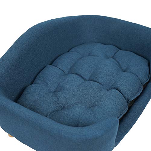 Dark Gray Plush Pet Bed C64105